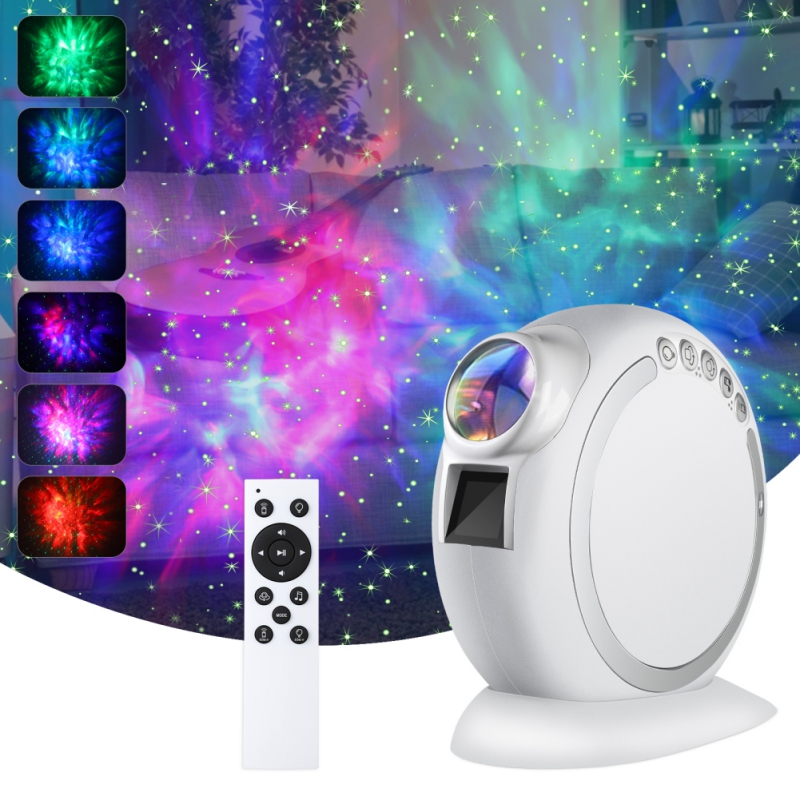 3d galaxy light projector