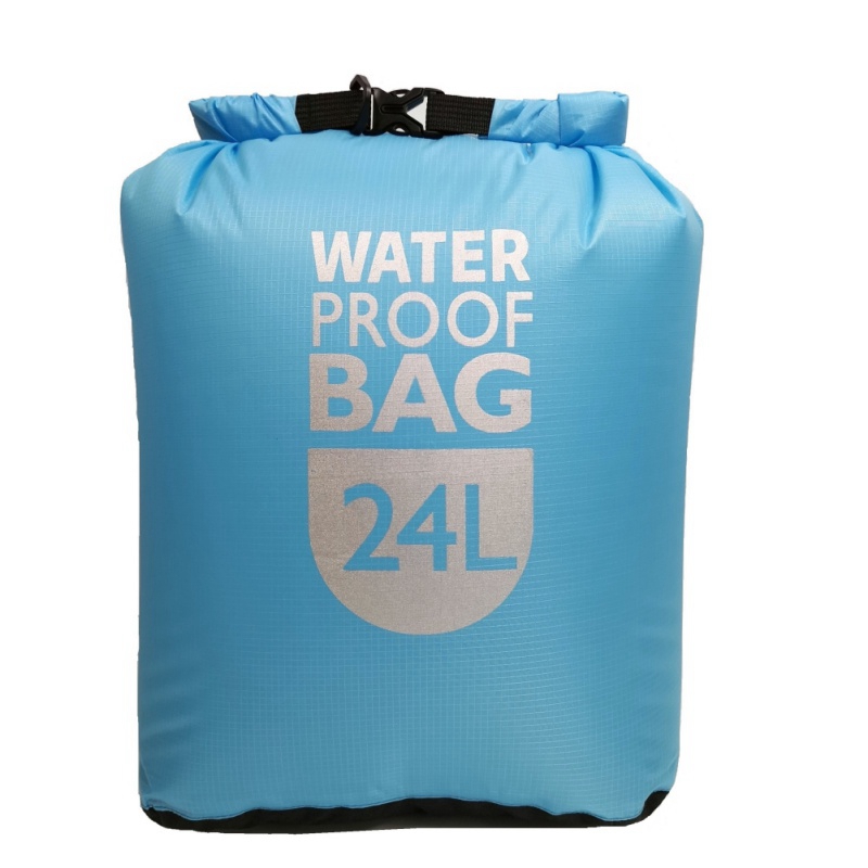 Outdoor Waterproof Dry Bag Swimming Kayaking Drift Buckled Storage Sack 6/12/24L 